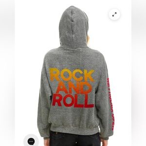 Aviator Nation WMPO CONCERT IN COLISEUM 2025 RELAXED PULLOVER HOODIE - GRAY - XL